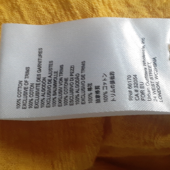 Free people yellow top size small - Picture 12 of 14